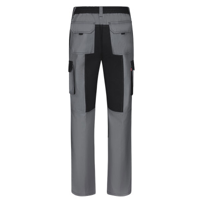 VL NJORD. Two-tone multi-pocket twill trousers (240 g/m²), in cotton (35) and polyester (65)